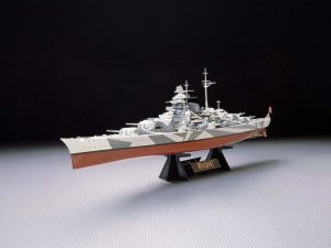 Tamiya Tirpitz Battleship with Stand