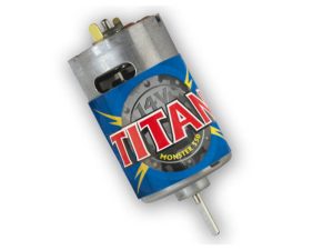 Traxxas Titan 550 Brushed Motor (21-Turn / 14 volts)