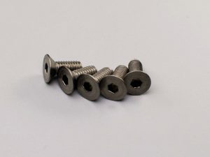 KYOSHO Titan Hex Flat Head Screws M4x10mm (5) Kyosho