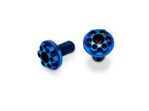 JConcepts Titanium Finnisher 3x6mm Motor Screws Blue - 2pc