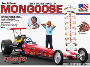 Atlantis Models Tom Mongoose McEwen Rear Engine Dragster 1:24