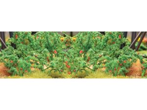 JTT Tomatoes, 0.75in Tall, HO-Scale, (18 per pack)