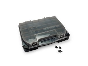 JConcepts Tool Box w/Upper Storage Black/Smoke Grey