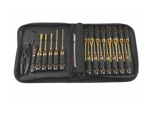 Arrowmax Toolset 23pcs + Tool Bag Blk Golden