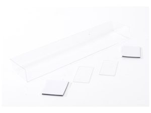 Schumacher Touring Car Wing + 2 End Plates - Clear