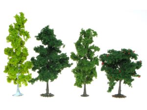 Heki Trees, Assorted 8-13cm (50 pcs) (1360)