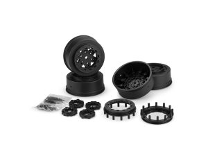 JConcepts Tremor, Traxxas UDR Front&Rear Wheel- Black- 4pc