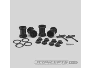 JConcepts Tribute - 1/24 Monster Truck Wheel - Black (pk4)