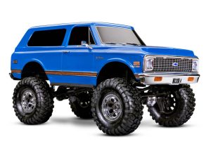 Traxxas TRX-4 1972 Chevrolet K5 Blazer High Trail Edition 1:10 4WD All-Terrain Crawler, Blue (+ TQi 4-ch, XL-5 HV, Titan 550)