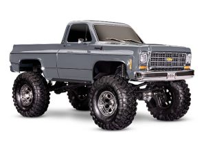 Traxxas TRX-4 1979 Chevrolet K10 Truck 1:10 4WD RTD Electric Trail Crawler, Metallic Blue (+ TQi 4-ch, XL-5 HV, Titan 550)