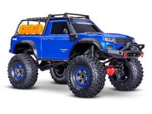Traxxas TRX-4 Sport High Trail Edition 1:10 4WD Electric Trail Crawler, Metallic Blue (+ TQi 2-ch, XL-5 HV, Titan 550)