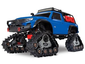 Traxxas TRX-4 Sport with Deep-Terrain Traxx 1:10 4X4 Electric All-Terrain Crawler, Blue (+ TQ 2-ch, XL-5 HV, Titan 550, Clipless Body)