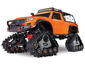 Traxxas TRX-4 Sport with Deep-Terrain Traxx 1:10 4X4 Electric All-Terrain Crawler, Orange (+ TQ 2-ch, XL-5 HV, Titan 550, Clipless Body)