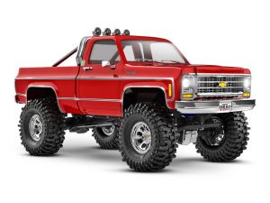 Traxxas TRX-4M 1979 Chevrolet K10 1:18 4WD Electric Trail Crawler, Red (+ TQ, ECM-2.5, Titan 87T, 750mAh LiPo, USB Charger)