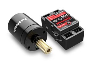 Traxxas TRX-4M Brushless Power System, waterproof (includes ECM Brushless electronic control module (3-channel) and 3350Kv brushless motor)