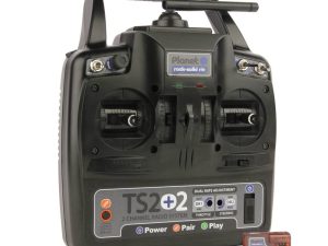 Planet TS2+2 2.4GHz 2-Channel Stick Transmitter with 2 Aux Channels with 6-Channel Rx