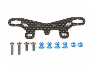 Tamiya TT-02 Type-S Carbon Damper Stay (Front)