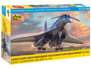Zvezda Tu-144 Tupolev Supersonic Civil Airliner