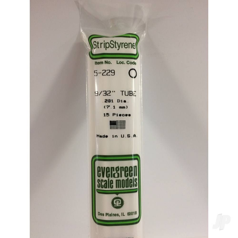 Evergreen Tube, 350 x 7.1mm (14 x .281in) (15 per pack) - Image 2