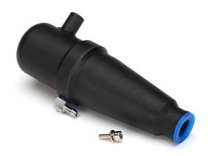 Traxxas Tuned pipe, assembled (N. Rustler, N. 4-Tec, N. Sport style) (TRX 2.5, 2.5R) (replaces 4452)