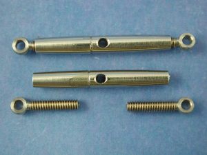 Ripmax Turnbuckle, 3mm Eye, 22mm Ctr