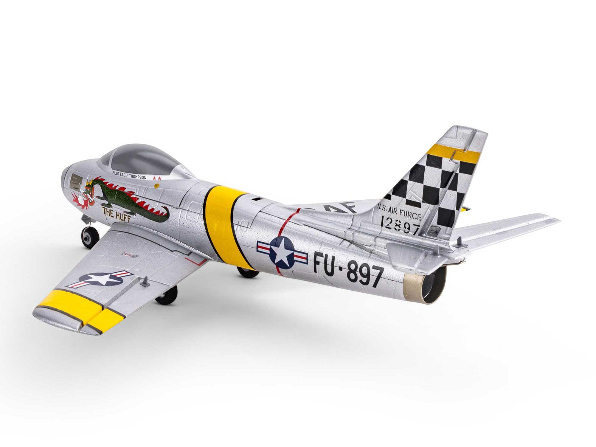 E-flite UMX F-86 Sabre 30mm EDF Jet BNF Basic with AS3X and SAFE Sel - Image 11