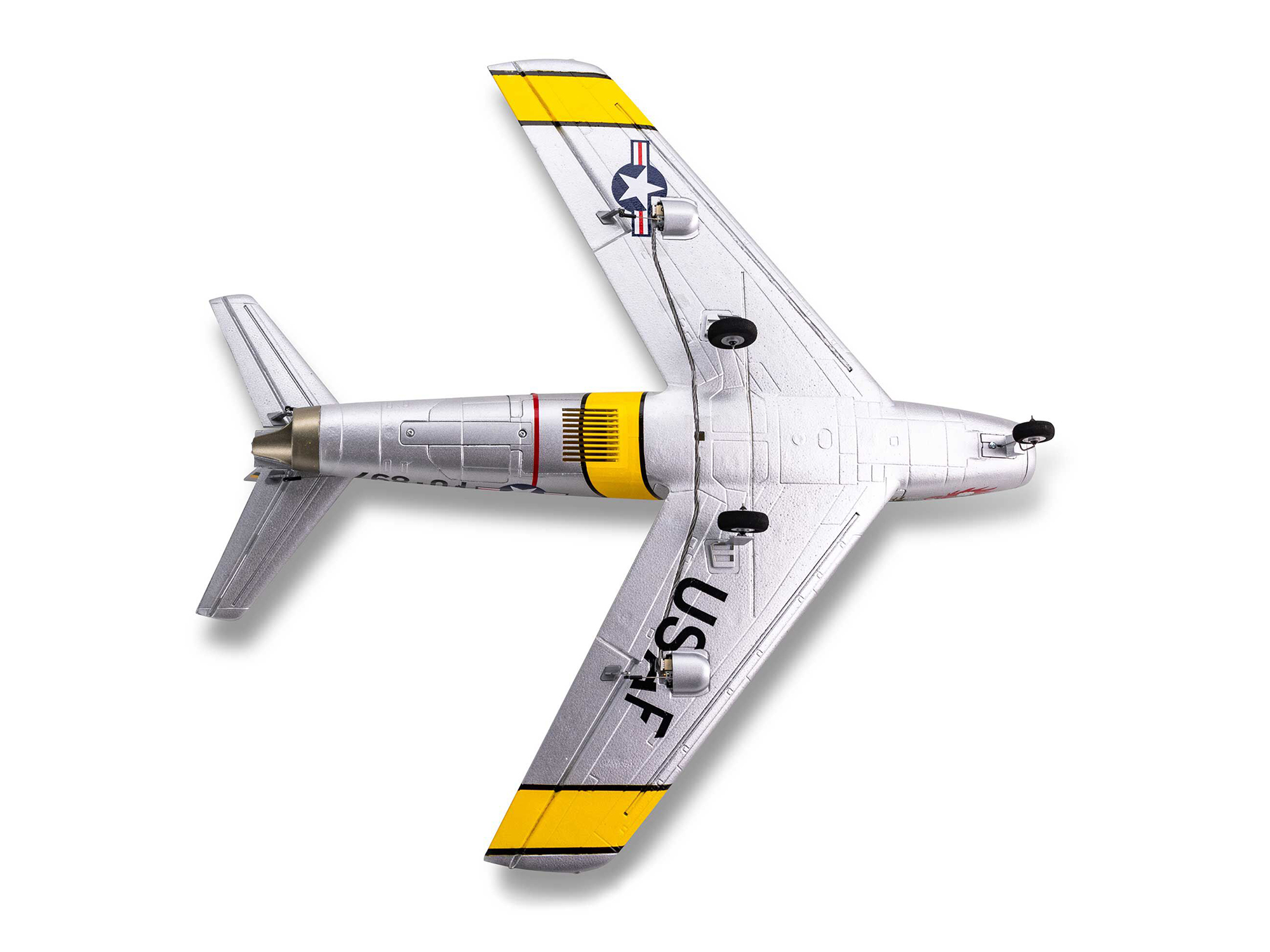 E-flite UMX F-86 Sabre 30mm EDF Jet BNF Basic with AS3X and SAFE Sel - Image 4