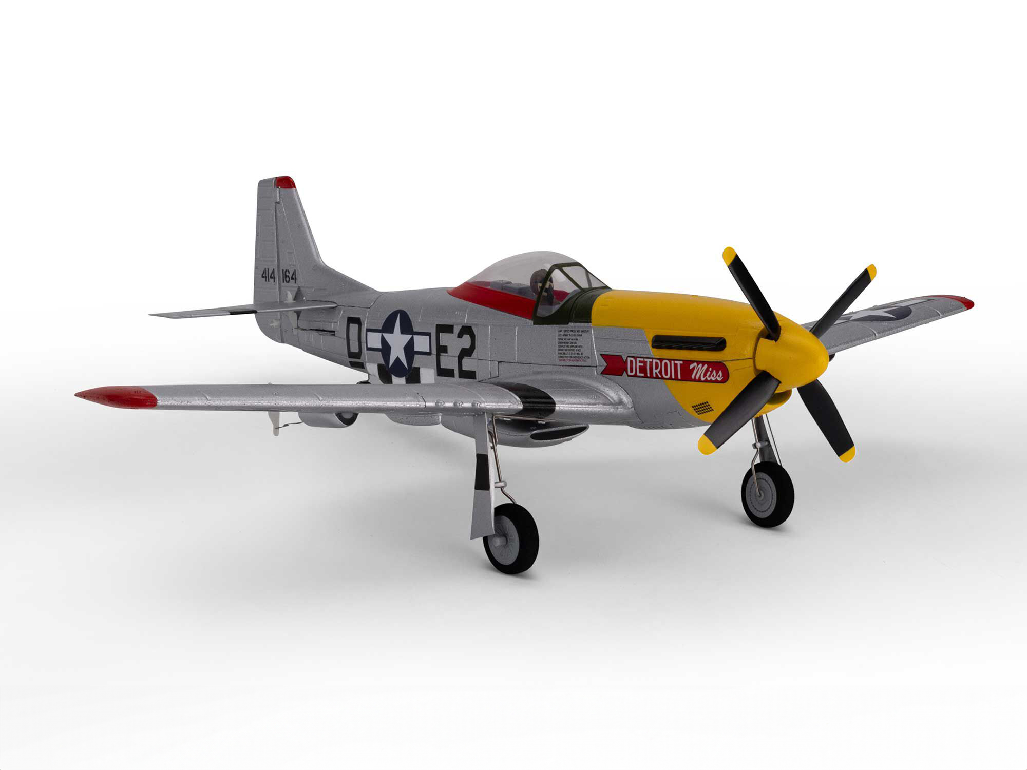 E-flite UMX P-51D Mustang "Detroit Miss" BNF Basic with AS3X and SAF - Image 11