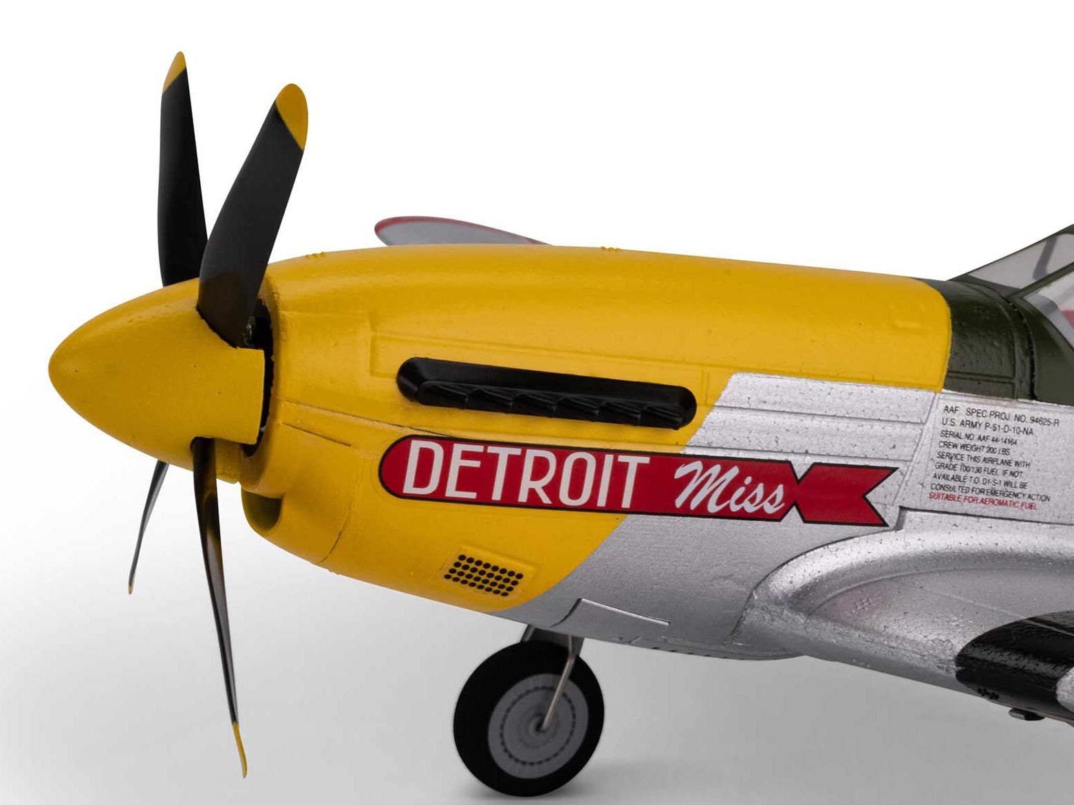 E-flite UMX P-51D Mustang "Detroit Miss" BNF Basic with AS3X and SAF - Image 20