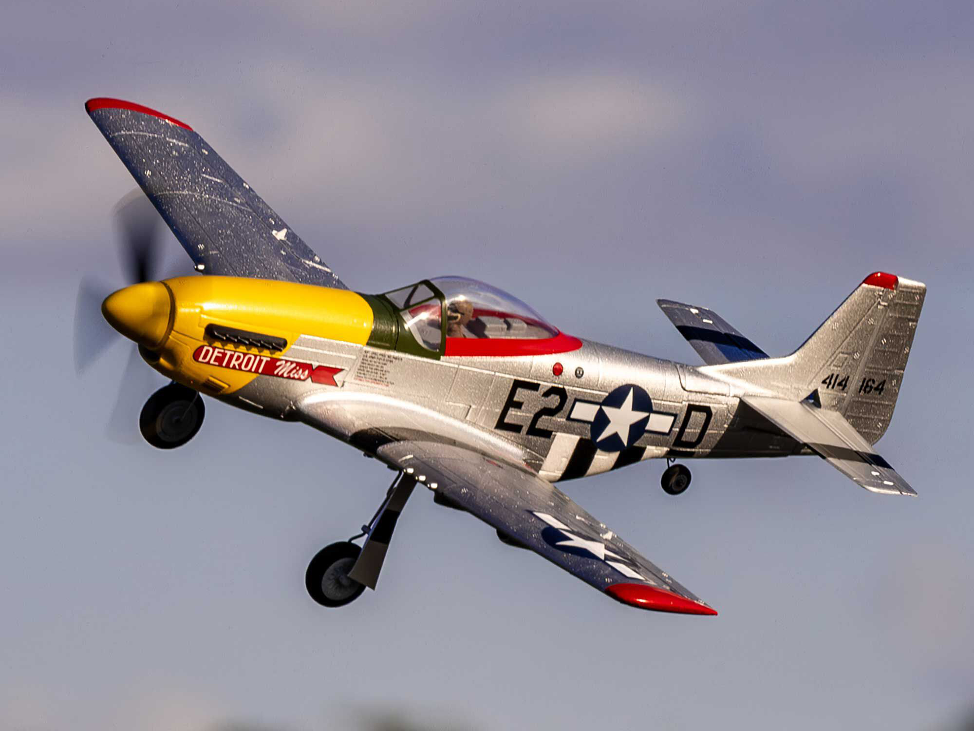 E-flite UMX P-51D Mustang "Detroit Miss" BNF Basic with AS3X and SAF - Image 24