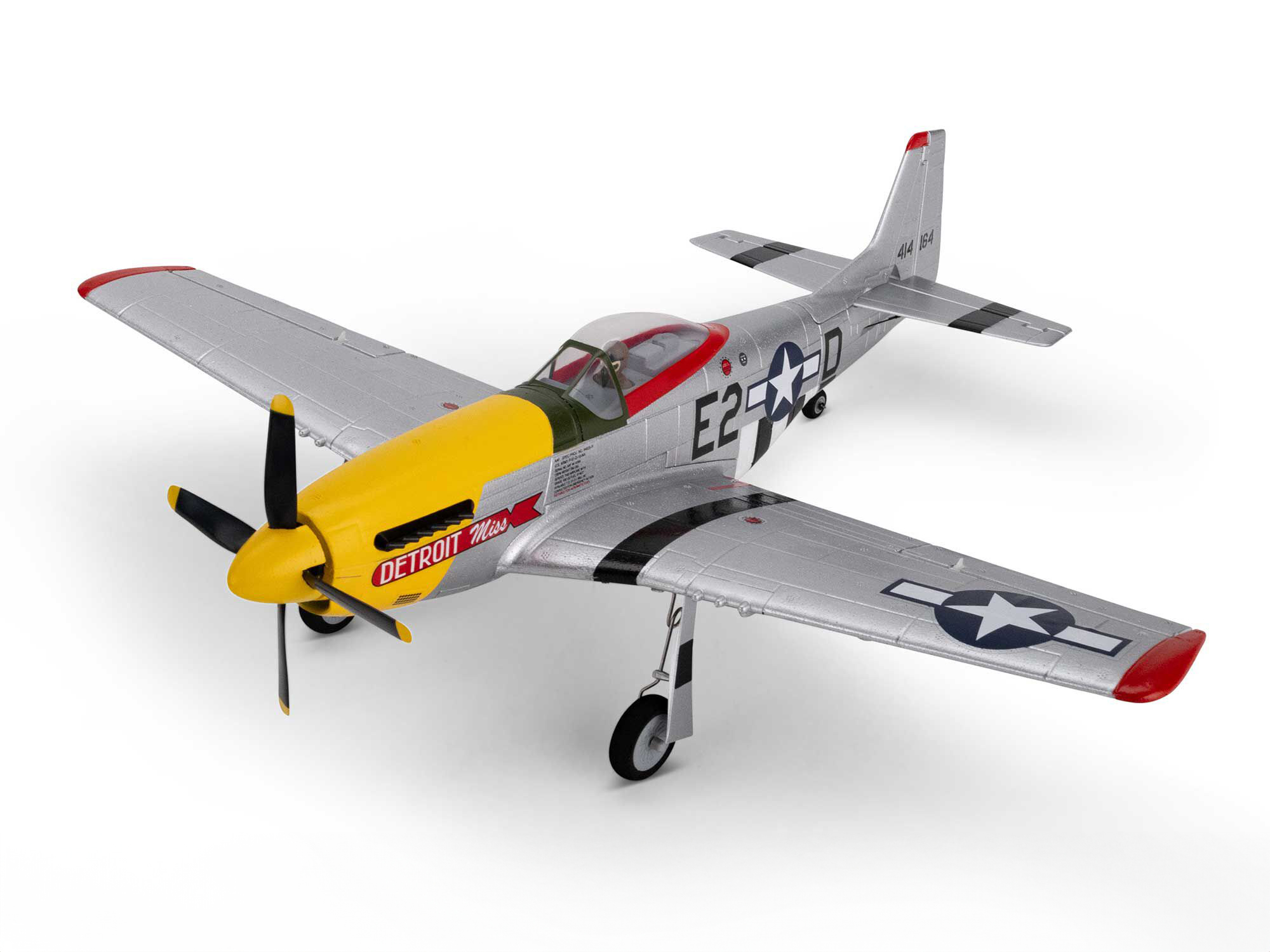 E-flite UMX P-51D Mustang "Detroit Miss" BNF Basic with AS3X and SAF - Image 10