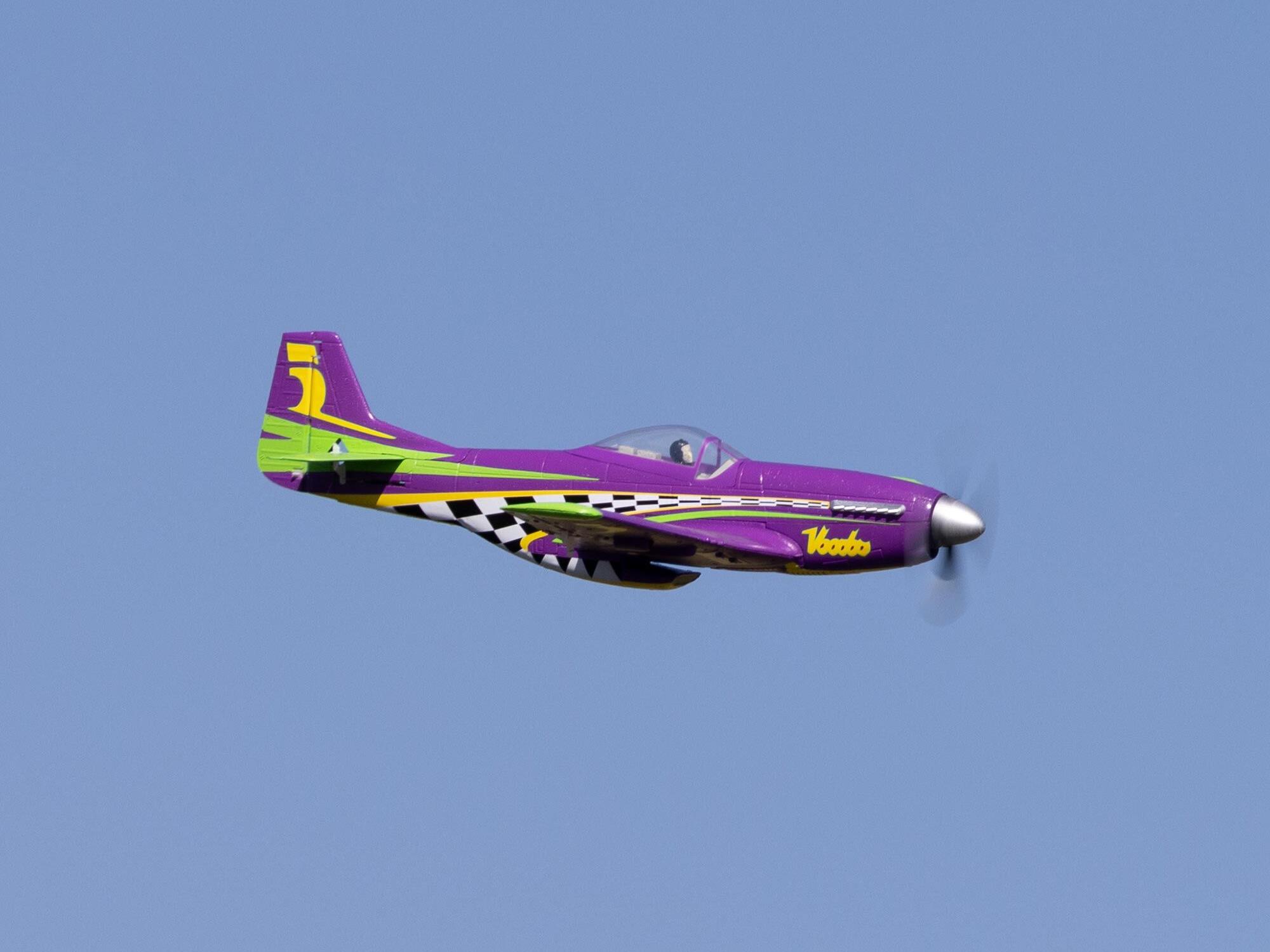 E-flite UMX P-51D Voodoo BNF Basic with AS3X and SAFE Select - Image 12