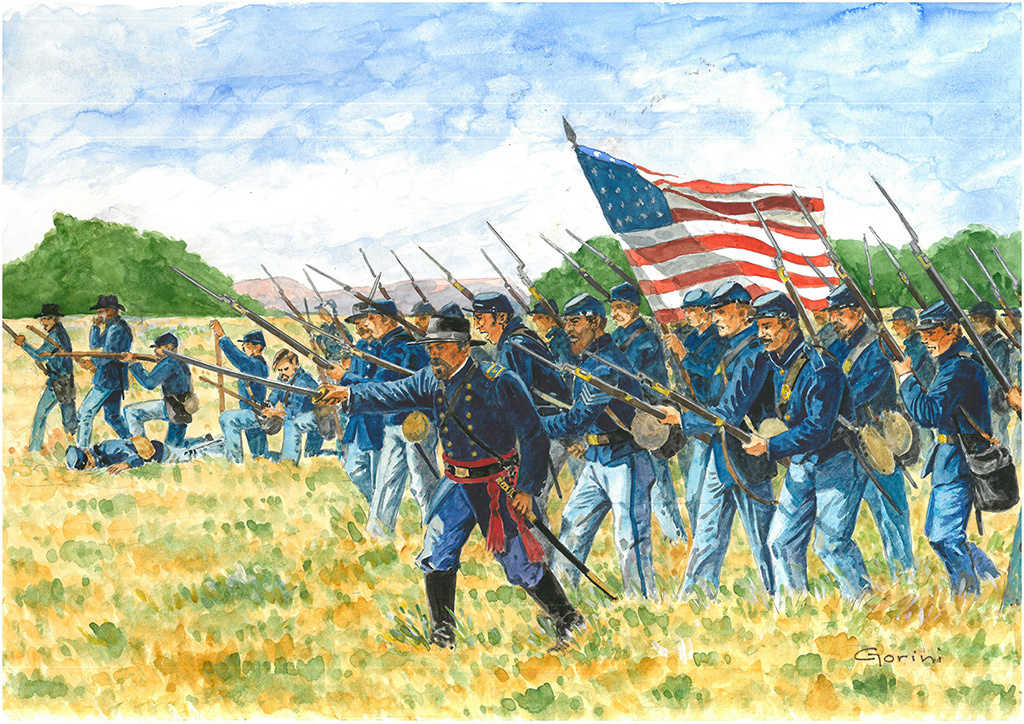 Italeri UNION INFANTRY AMERICAN CIVIL WAR