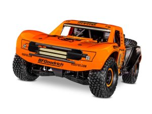 Traxxas Unlimited Desert Racer Pro-Scale 4WD 1:10 RTR Brushless Electric Short Course Truck, FOX Racing (+ TQi 2-ch, TSM, VXL-6s, Velineon 2200kV, LED lights)