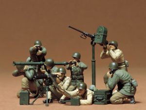 Tamiya U.S. GUN AND MORTAR TEAM KIT