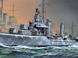 Dragon U.S.S. Buchanan DD-484 Gleaves Class Destroyer 1942