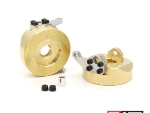 Vanquish Brass F10 Straight Axle Steering Knuckles