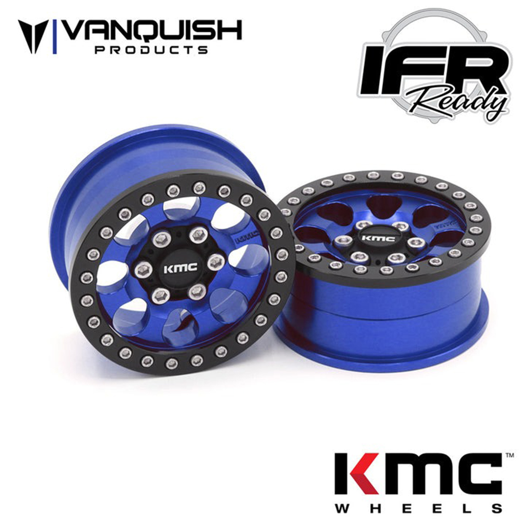 Vanquish KMC 1.9 KM237 Riot Blue Anodized
