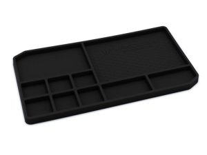 Vanquish Rubber Parts Tray - Black