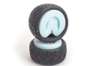 Schumacher VENOM 114 Road Tyre - 1/8 Buggy (pr) -Silver