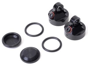 Schumacher Vented Shock Caps - Big Bore - (pr)