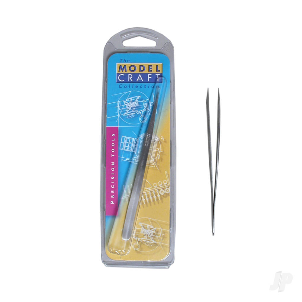 Modelcraft Very Fine Stainless Steel Tweezers (120mm) (PTW2185/Ss) - Image 6