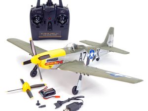 VOLANTEX P-51D MUSTANG GREEN 4CH 500MM BRUSHLESS WITH GYRO RTF