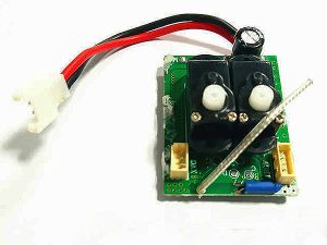VOLANTEX RECEIVER-4CH EAR411 W /GYRO,SERVOS
