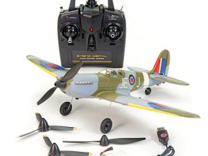 VOLANTEX SPITFIRE 4CH BLUE 400MM BRUSHED WITH GYRO EPP RTF