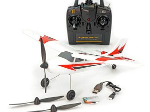 VOLANTEX TRAINSTAR MINI V2 3CH 400MM BRUSHED w/GYRO RTF - RED