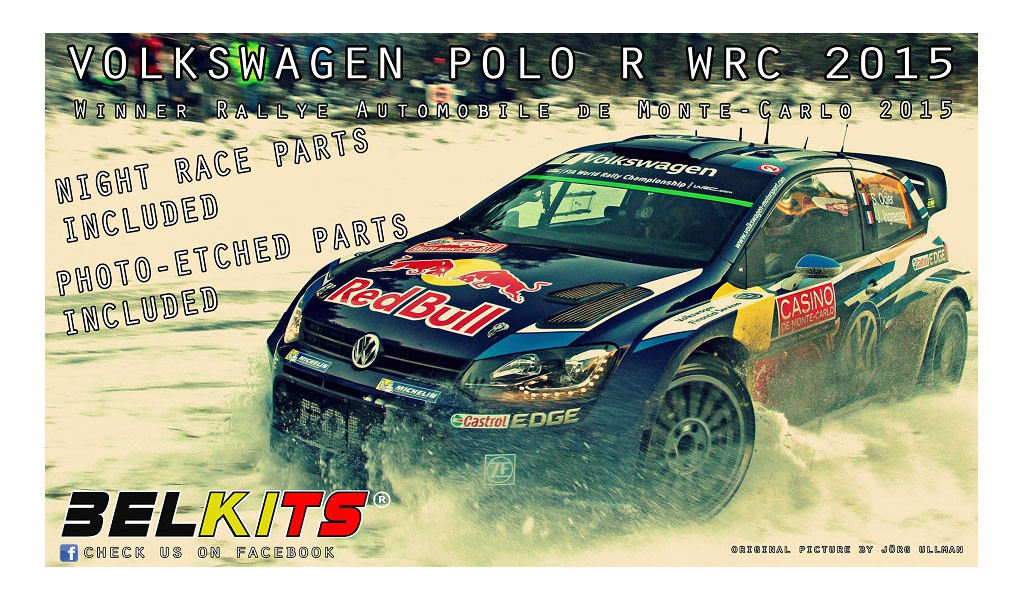 Volkswagen Polo R WRC 2015 Rally Car