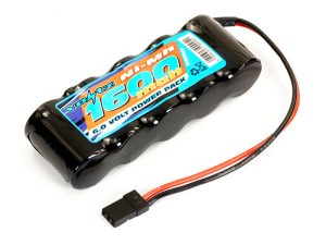 Voltz 1600Mah 6.0V RX Straight Battery w/ JR Plug