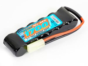 VOLTZ 1700MAH 7.2v NiMH STRAIGHT BATTERY PACK W/ MINI TAMIYA