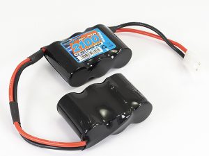 Voltz 2100Mah 7.2v NiMH Saddle Pack Battery W/Tamiya Connector